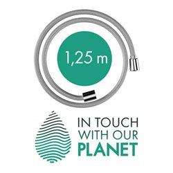 hansgrohe Brauseschlauch Designflex 1250mm, chrom