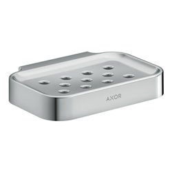 hansgrohe Seifenschale Axor Uni. Circular 127x90mm, Wandmontage, chrom