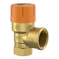 Flamco Meibes Sicherheitsventil Prescor Solar Rp 3/4, 100 kW, 6 bar, nach TRD 721