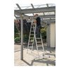 MUNK Aluminium-Mehrzweckleiter zweiteilig mit nivello ® -Traverse