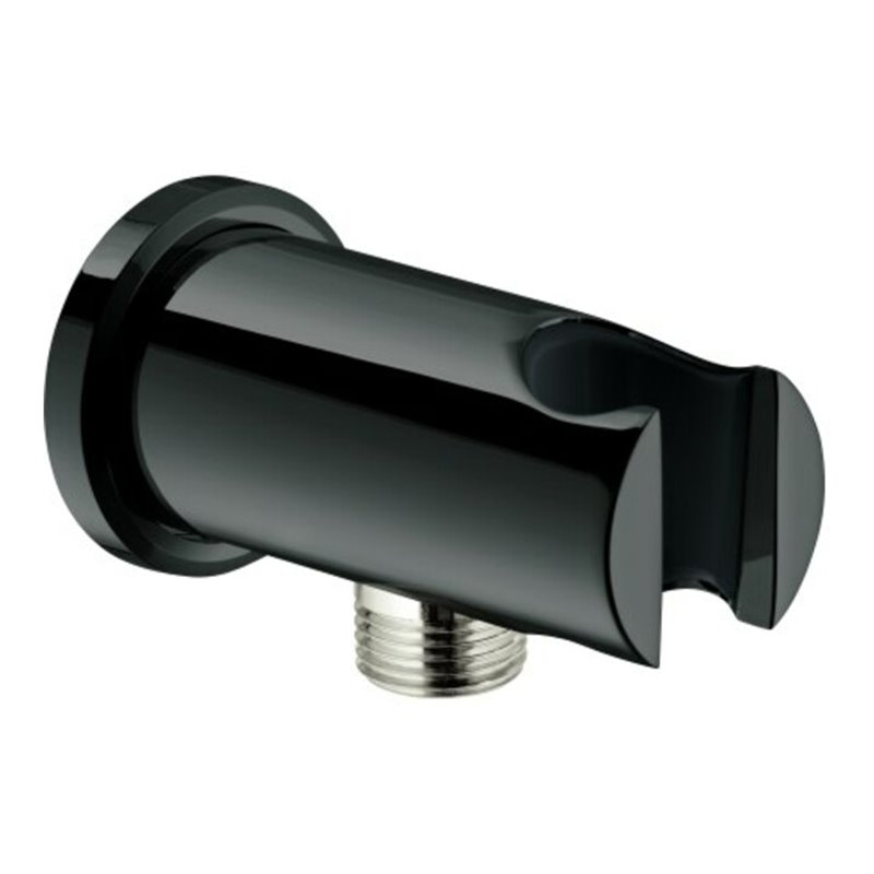 Grohe Wandabgangsbogen Rainshower 1/2' m Wandbrauseh., rund, hard graphite