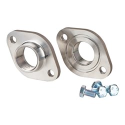 Wilo Edelstahl-Gegenflansche (oval) PN16/DN40