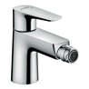 hansgrohe Bidet-Einhebelmischer Talis E mit Push-Open-Ablaufgarnitur, chrom