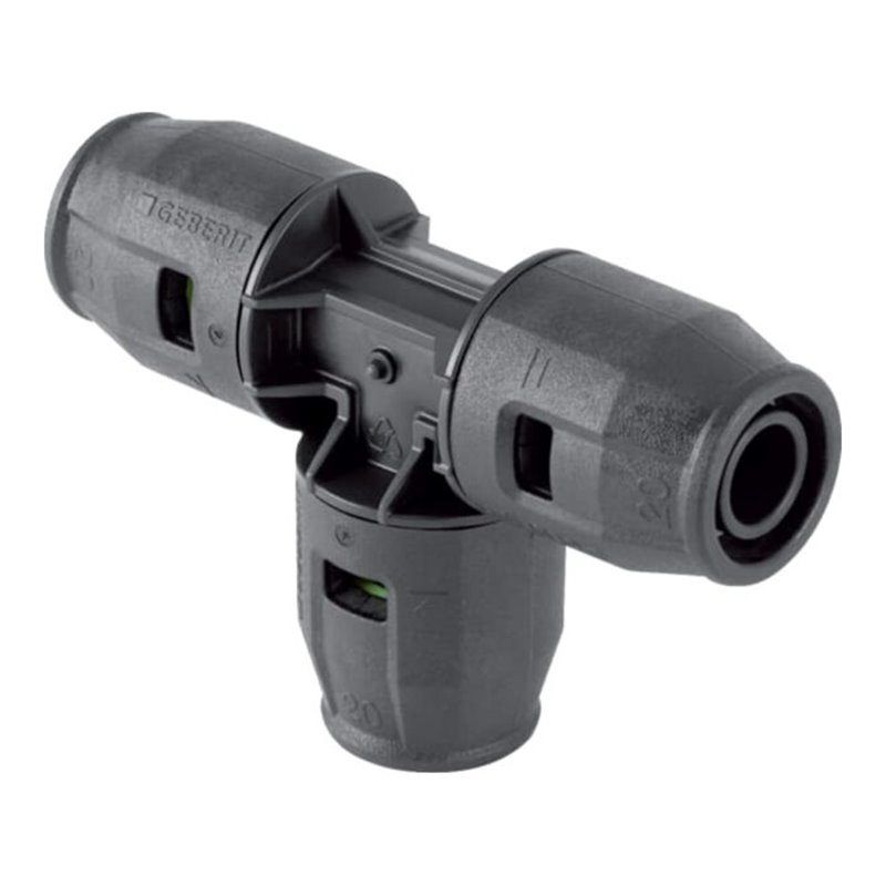 Geberit T-Stück PushFit d 25mm, egal, PVDF