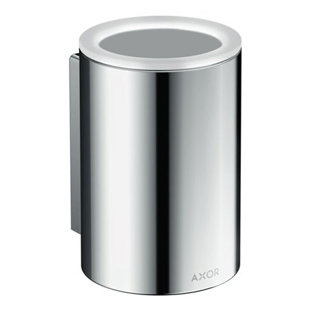 hansgrohe Zahnputzbecher Axor Universal Circular d 76x114mm, Wandmontage, chrom
