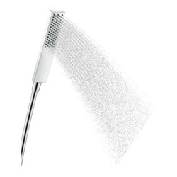 hansgrohe Stabhandbrause Pulsify E max. Durchfluss bei 3 bar 8 l/min, chrom