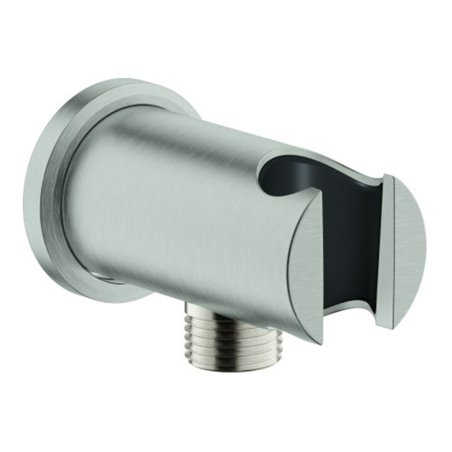 Grohe Wandabgangsbogen Rainshower 1/2' m Wandbrauseh., rund, supersteel