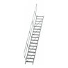 MUNK Aluminium-Treppe Stufen 45°, Stufenbreite 600 mm