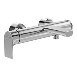 V&B Einhebel-Badewannenarmatur Liberty m Umst, Rückflussschutz, Wandmont., chr