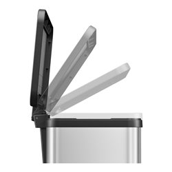 Hailo Öko uno Plus M, Tret-Mülleimer, 17 ltr