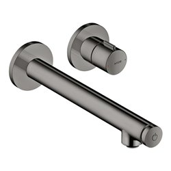 hansgrohe Fertigset Axor Uno Select UP-Waschtisch-Einhebelmischer, m Ausl. 221mm, pol. bla vc