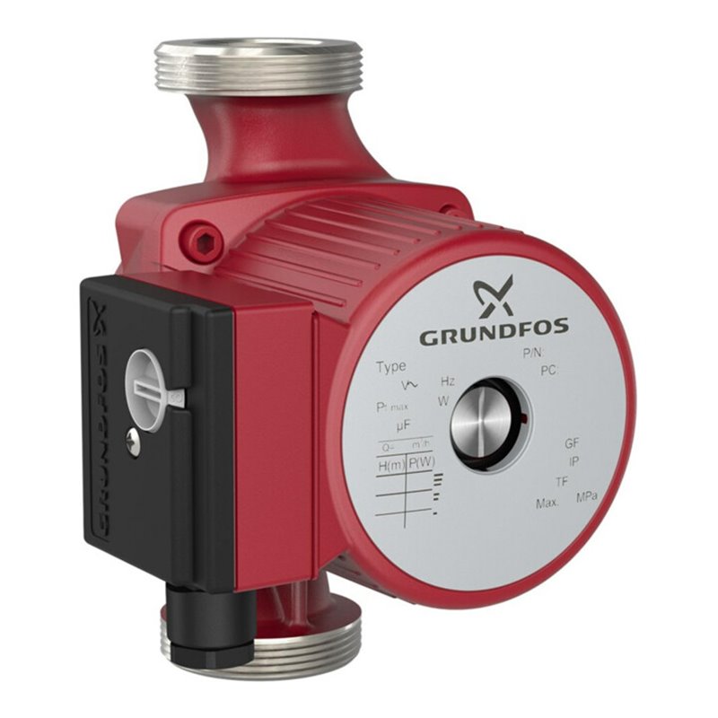 Grundfos Umwälzpumpe Serie 100 UPS 32-80 N, 230 V, G 1 1/2, 180mm, ES