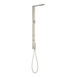 hansgrohe D-Pane. Axor ShowerComposition m TH, KB, 110x220mm, 1j, SB, ES Finish