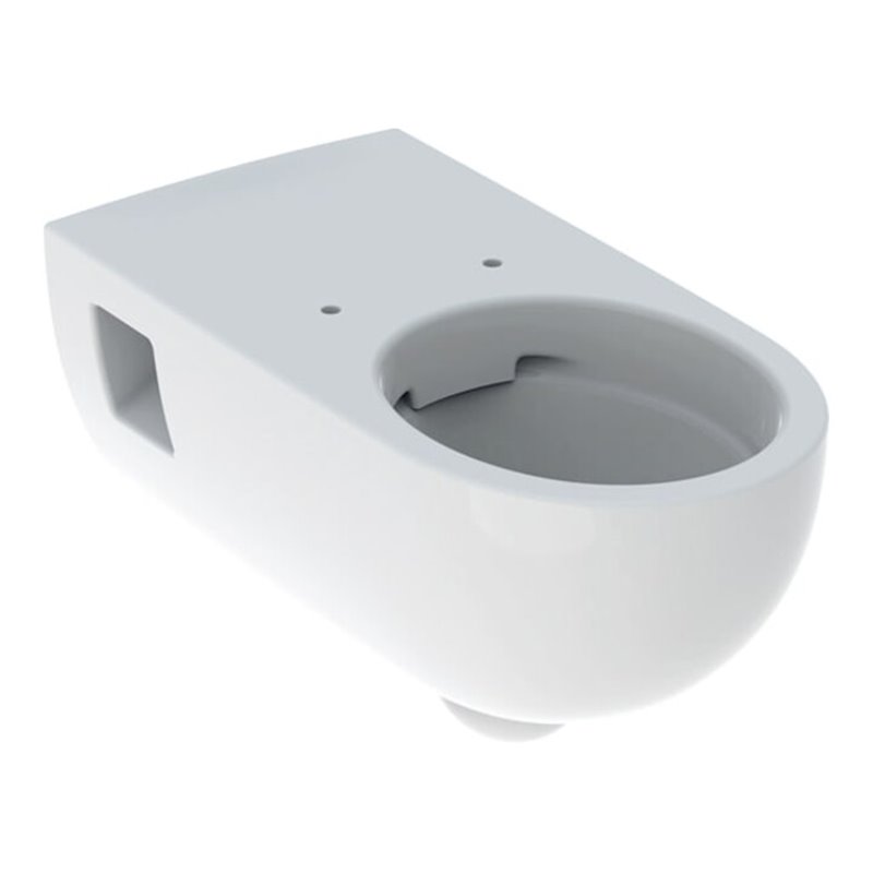Geberit Wand-WC, Tiefspüler Renova Comfort we., 5/6 l, teilgeschl. Form, rimfree