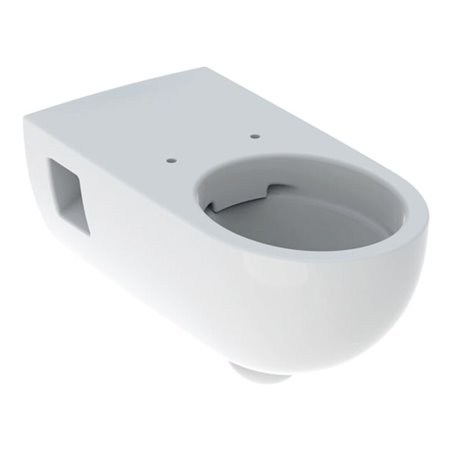 Geberit Wand-WC, Tiefspüler Renova Comfort we., 5/6 l, teilgeschl. Form, rimfree