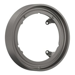 hansgrohe Verlängerungsrosette 22mm, 170mm, rund, brushed black chrome