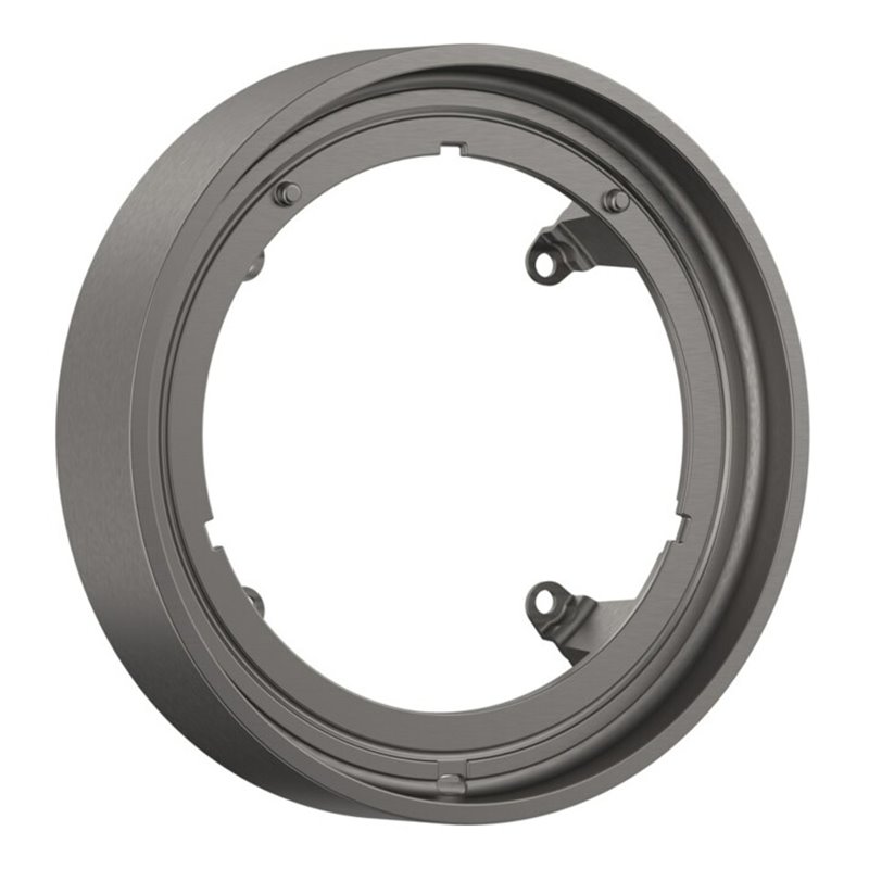 hansgrohe Verlängerungsrosette 22mm, 170mm, rund, brushed black chrome