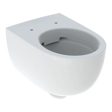 Geberit Wand-WC, Tiefspüler Renova Comfort we., 6 l, erh., geschl. Form, rimfree