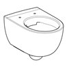 Geberit Wand-WC, Tiefspüler Renova Comfort we., 6 l, erh., geschl. Form, rimfree