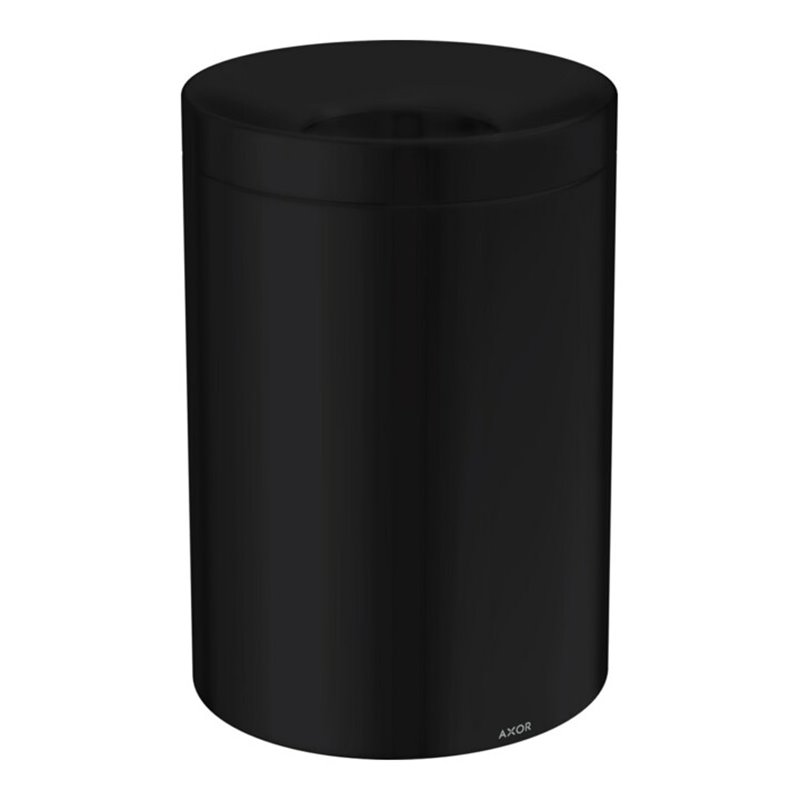 hansgrohe Abfalleimer Axor Uni. Circular freistehend, mattschwarz