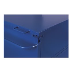 VARIOfit Blechkastenwagen fest verschweißt, mit Deckel 800415