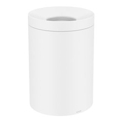 hansgrohe Abfalleimer Axor Uni. Circular freistehend, mattweiß