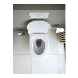 Duravit Stand-WC, Tiefspüler Qatego 39x60cm, 4,5 l, Rimless, weiß Hochglanz