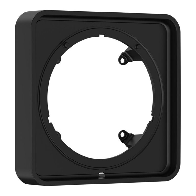 hansgrohe Verlängerungsrosette 22mm, 170x170mm, matt-schwarz
