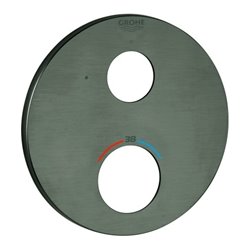 Grohe Rosette 49073 rund für THM-FMS hard graphite gebürstet