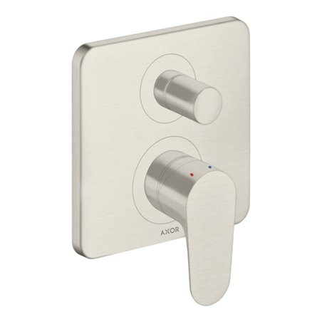 hansgrohe Fertigset Axor Citterio M UP-WA.-EHM, m i Kom, Edelstahl-Optik