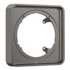 hansgrohe Verlängerungsrosette 22mm, 170x170mm, brushed black chrome