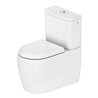 Duravit Stand-WC-Kombi, Tiefspüler Qatego 39x60cm, 6 l, Rimless, weiß Hochglanz