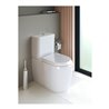 Duravit Stand-WC-Kombi, Tiefspüler Qatego 39x60cm, 6 l, Rimless, weiß Hochglanz