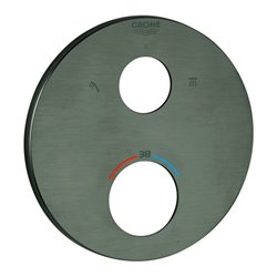 Grohe Rosette 49074 rund für THM-FMS hard graphite gebürstet