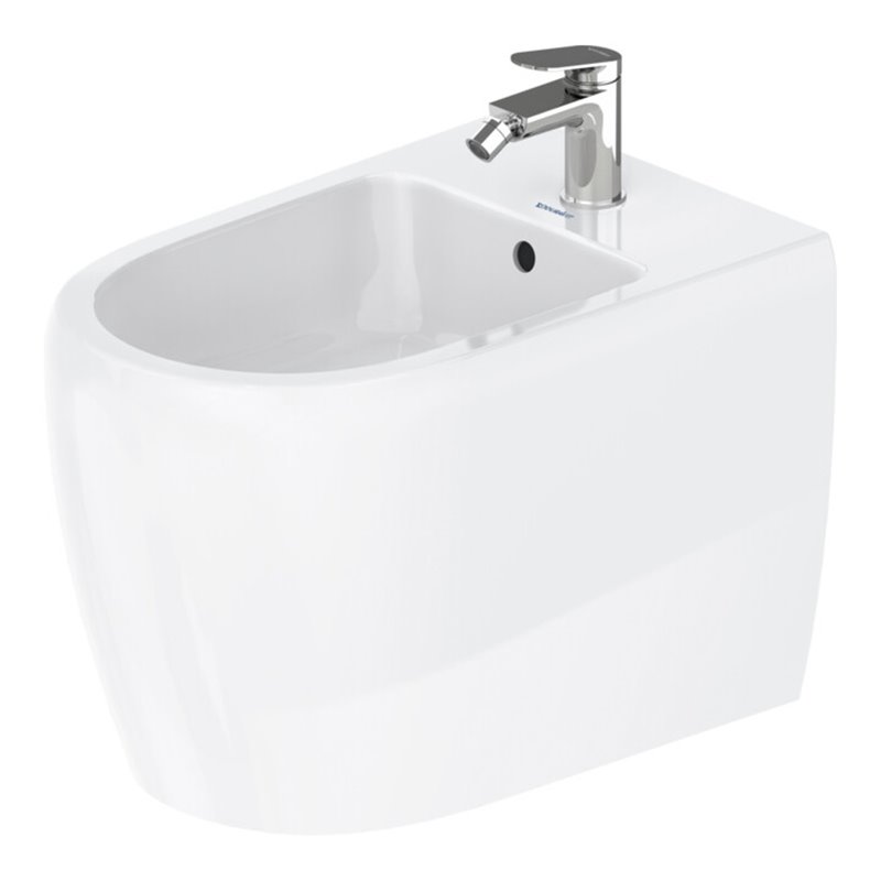 Duravit Stand Bidet Qatego 39x60cm, m Hahnl., ÜL, Hahnloch, we hgl