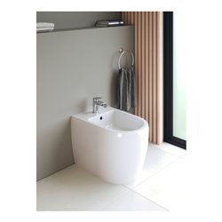 Duravit Stand Bidet Qatego 39x60cm, m Hahnl., ÜL, Hahnloch, we hgl