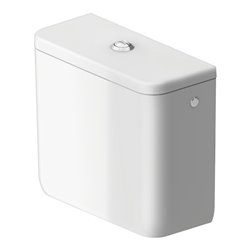 Duravit Spülkasten Qatego 40x18cm, 6/3 l, Anschl. re/li, we hgl