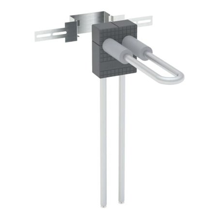 Geberit Anschlussbox PushFit Typ L d 16mm, m Bef.-Blech, f Druckpr. o. HK