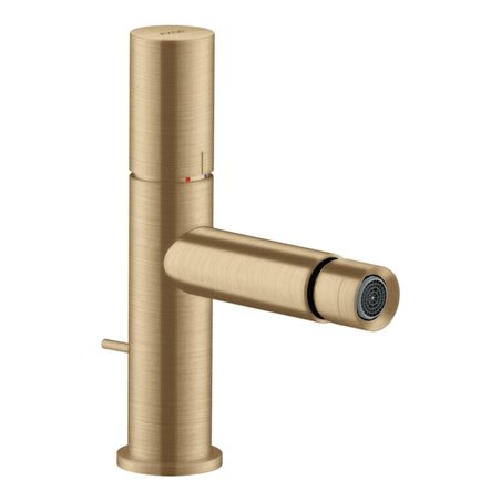 hansgrohe Bidet-Einhebelmischer Axor Uno A 124mm, m Griff, ZugstAblGar, b bron
