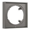 hansgrohe Verlängerungsrosette 22mm, 170x170mm, brushed black chrome