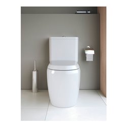 Duravit Spülkasten Qatego 40x18cm, 4,5/3 l, Anschl. unt li, we hgl