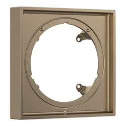 hansgrohe Verlängerungsrosette 22mm, 170x170mm, brushed bronze