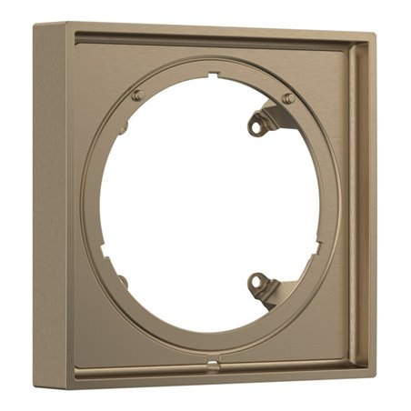 hansgrohe Verlängerungsrosette 22mm, 170x170mm, brushed bronze