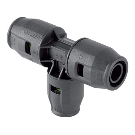 Geberit T-Stück PushFit d 25x25x20mm, reduziert, PVDF
