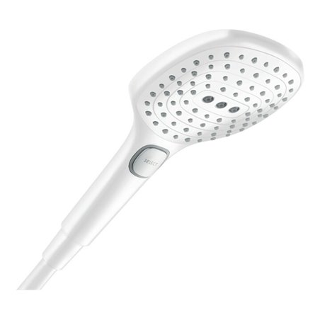 hansgrohe Handbrause Raindance Select E 120 Brausekopf 120mm, 3jet, mattweiß