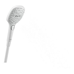 hansgrohe Handbrause Raindance Select E 120 Brausekopf 120mm, 3jet, mattweiß