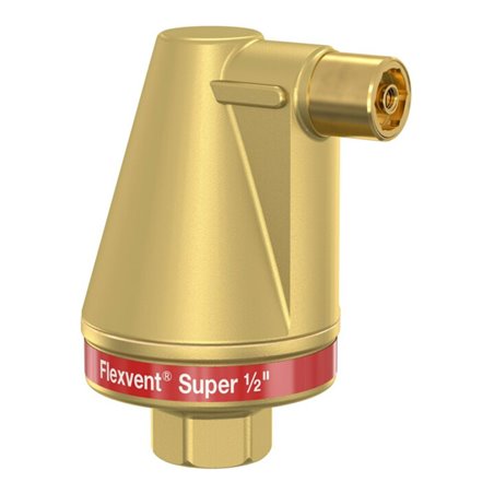 Flamco Schwimmerentlüfter Flexvent Super G 1/2 F, ohne Absperrventil, automatisch