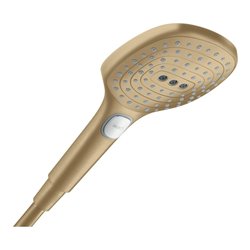 hansgrohe Handbrause Raindance Select E 120 Brausekopf 120mm, 3jet, brushed bronze