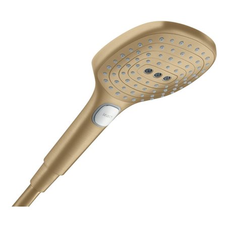 hansgrohe Handbrause Raindance Select E 120 Brausekopf 120mm, 3jet, brushed bronze