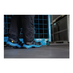 HAIX Sicherheitsstiefel BLACK EAGLE 40.1, MID, S3, schwarz-blau